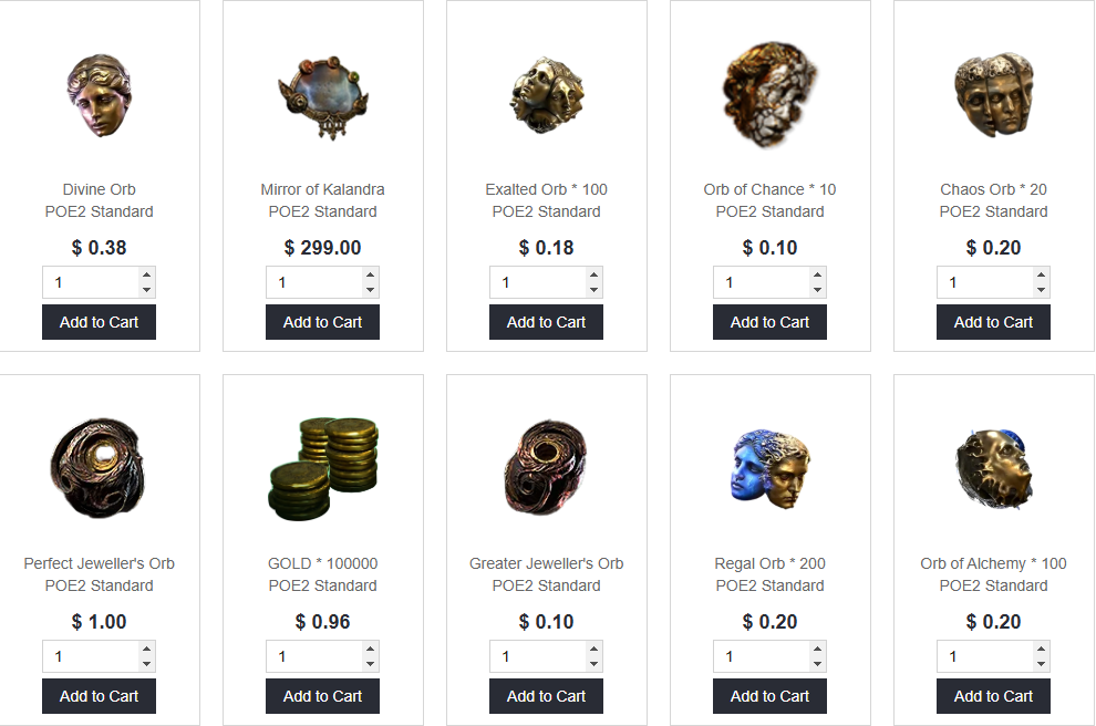 g4mmo poe 2 currency